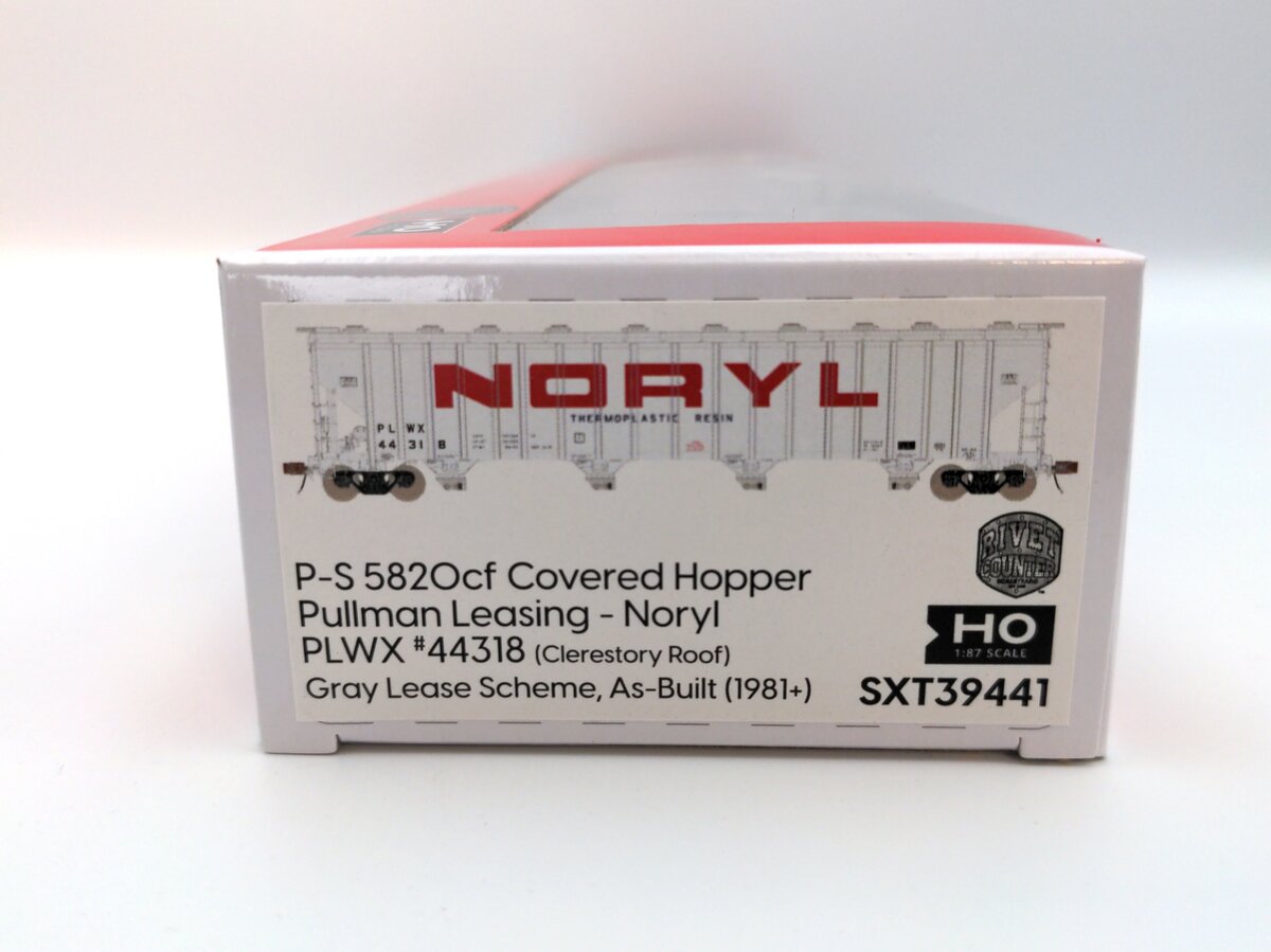 Scale Trains SXT39441 HO Pullman-Standard 5820 Noryl Covered Hopper PLWX #44318