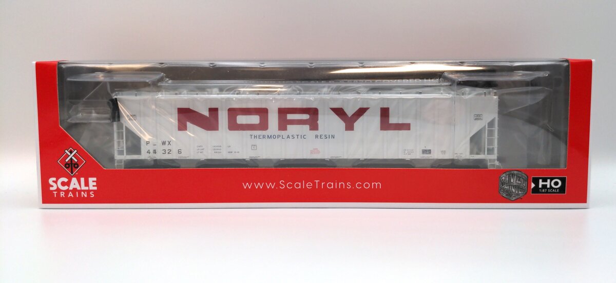 Scale Trains SXT39444 HO P-S 5820 Covered Hopper Noryl PLWX #44326