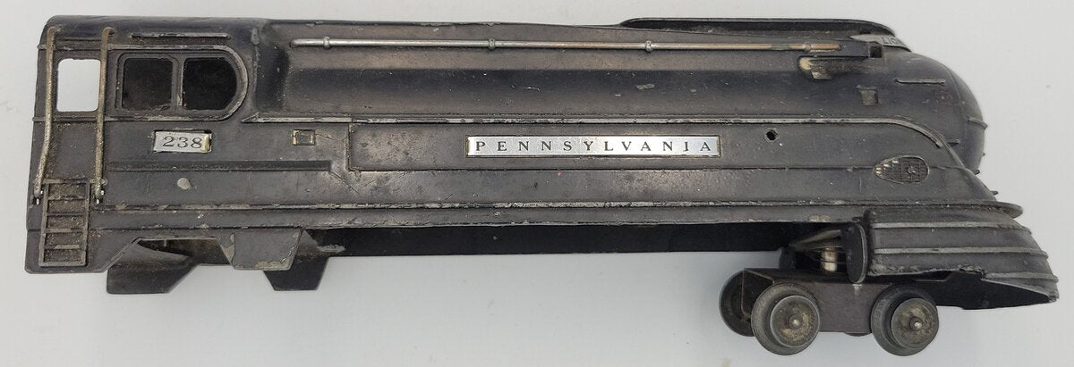 Lionel 238E-1 Pennsylvania Torpedo Locomotive Body Shell with Pilot Truck