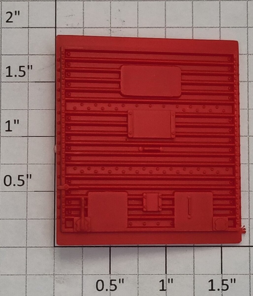 Lionel 9248-15 Red Multi-Panel Boxcar Door without Guides