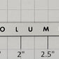 American Flyer 960 S Scale 960 Columbus Passenger Car Nameplate