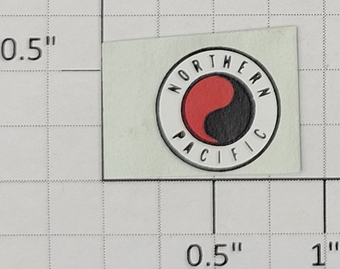 American Flyer WS0027 Northern Pacific Logo Water Soluble Decal