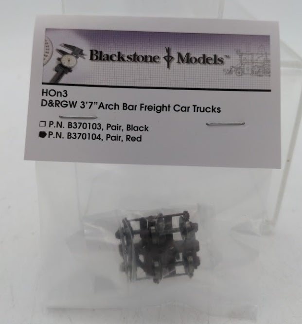 Blackstone Models B370104 HOn3 Red D&RGW 3' 7