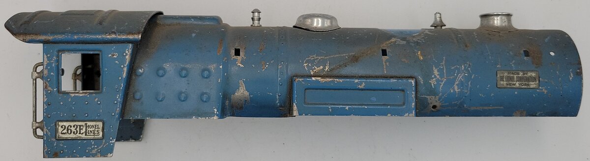 Lionel 263E-17 Prewar 0 Gauge Original Boiler Shell