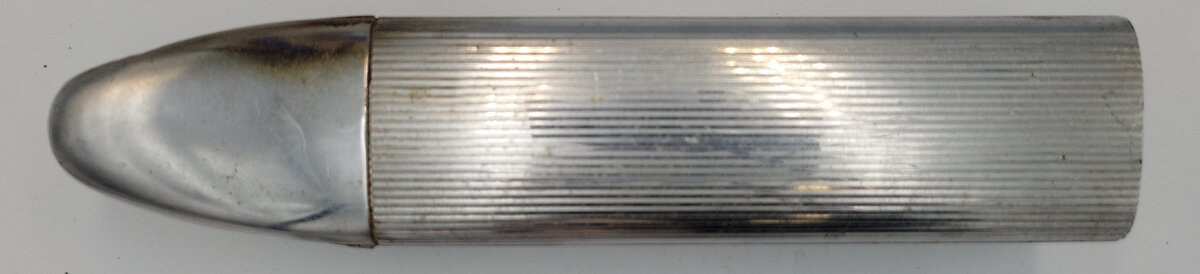 Lionel #618X O Gauge Flying Yankee Chrome Observation Car Shell