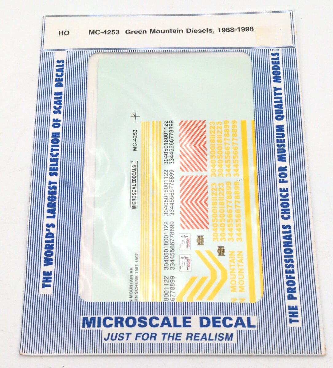 Microscale MC-4253 Green Mountain Diesels 198-1998