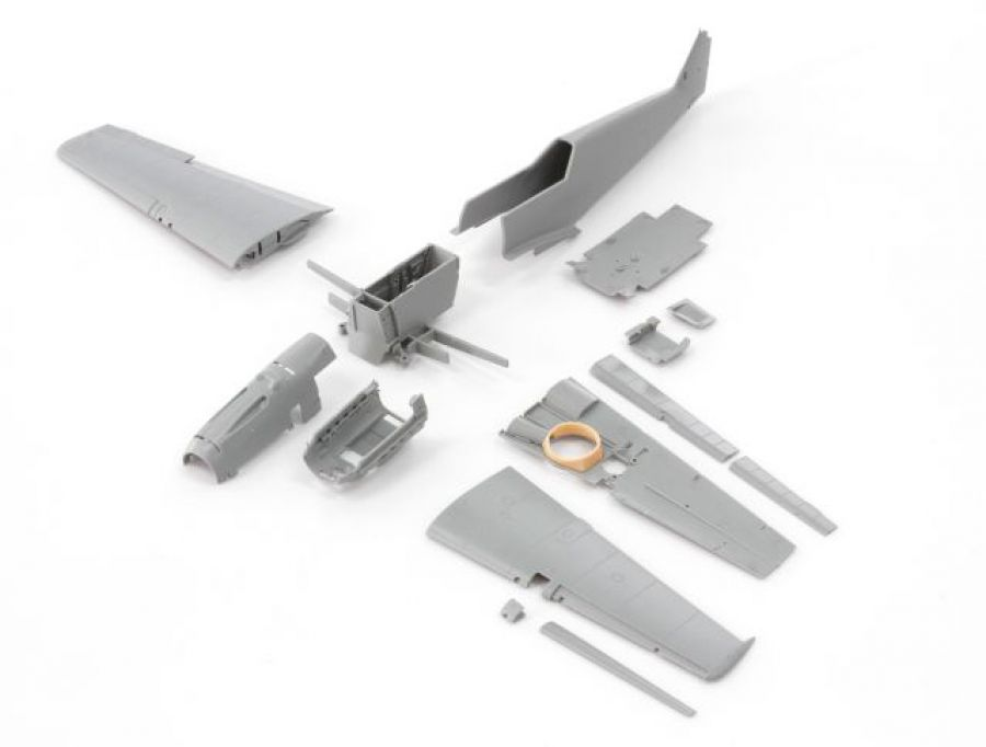 Dragon 5550 1:48 Bf109E-4 (Wing Tech) Aircraft Plastic Model Kit