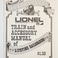 Lionel 1970-A Lifetime Railroading Train and Accessory Manual - Mint