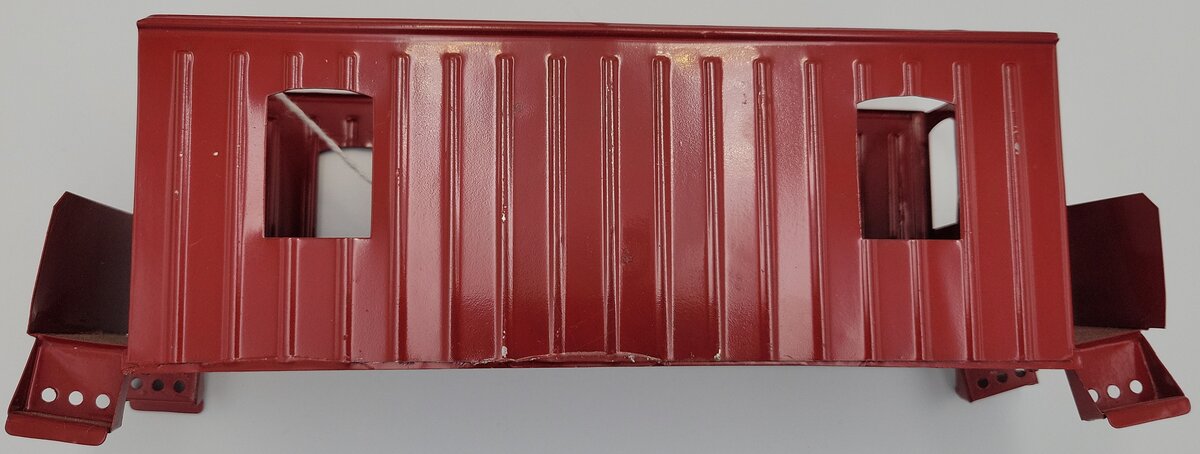 Lionel 117-2 Red Tinplate Caboose Body Shell #4351