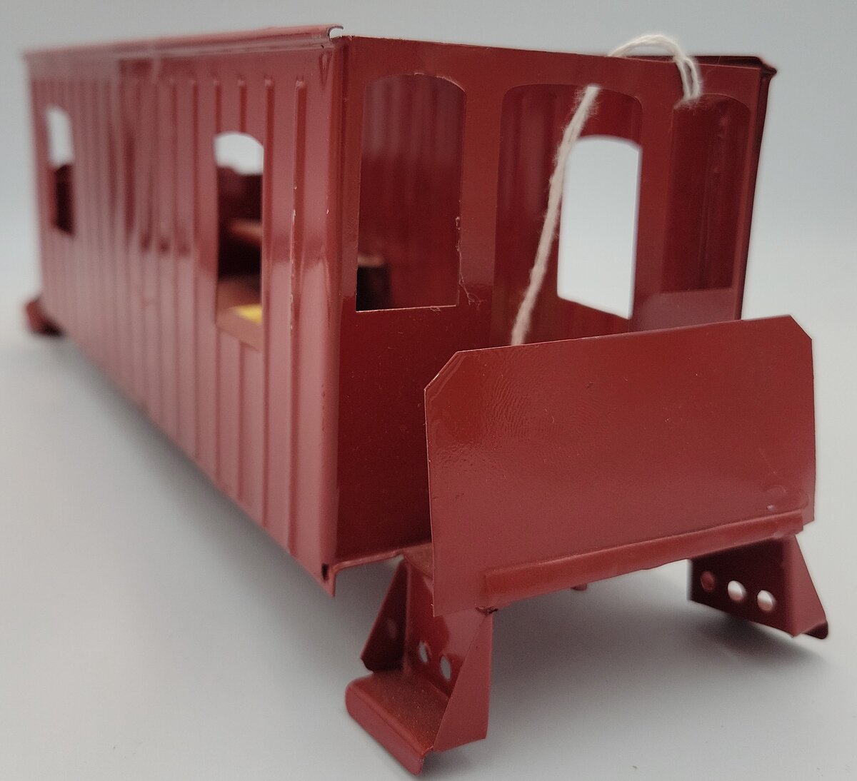 Lionel 117-2 Red Tinplate Caboose Body Shell #4351