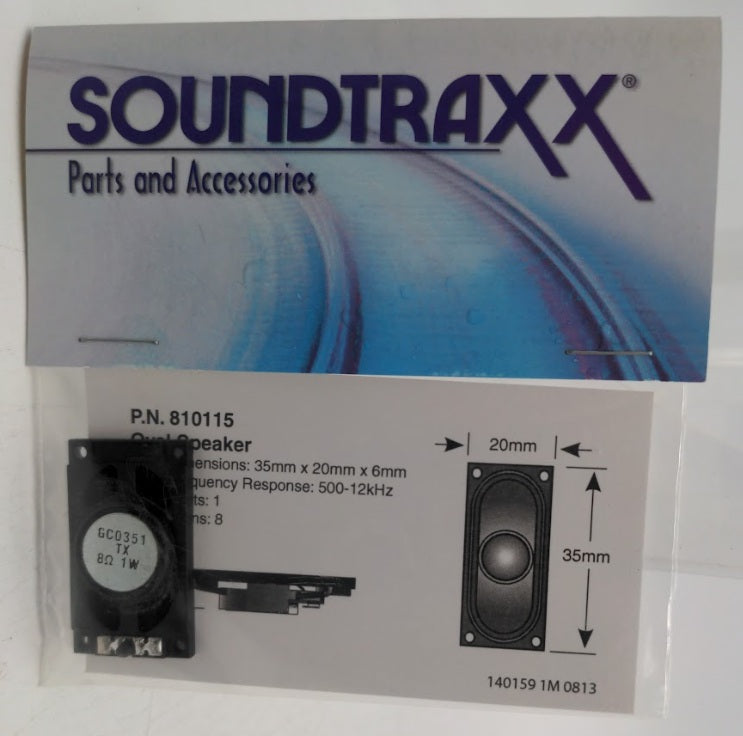 SoundTraxx 810115 Oval Speaker Ohms: 8