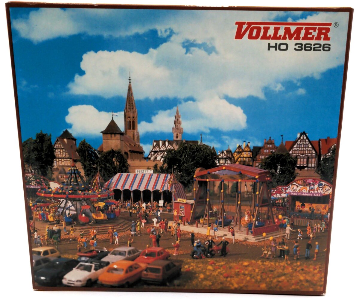 Vollmer 3626 HO Carnival Rummelplatz 4 in 1  Kit