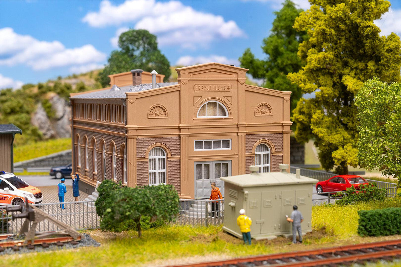Faller 190088 HO Goods Handling Promotional-Set Building Kit – Trainz