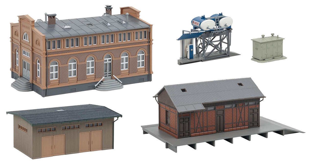 Faller 190088 HO Goods Handling Promotional-Set Building Kit