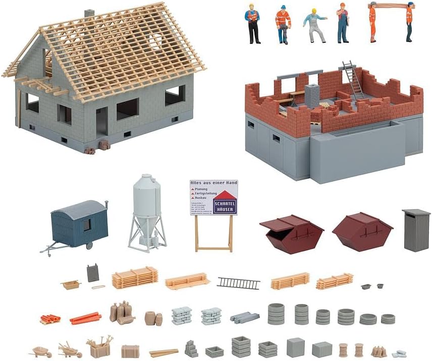 Faller 190089 HO On the Building Site Building Kit