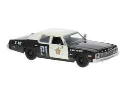 Brekina Automodelle 18150 HO Black, White, Gold Police #5412 P1 Dodge Monaco