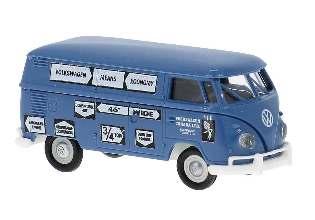Brekina Automodelle 32799 HO VW-Kanada 1960-1963 Volkswagen T1b Kasten Cargo Van