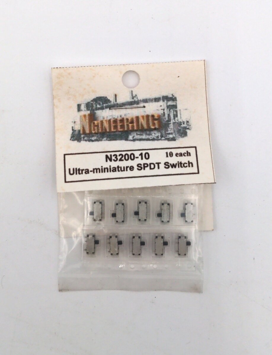 Ngineering N3200-10 HO scale-Micro Led Lights SPDT Switch N3200-10