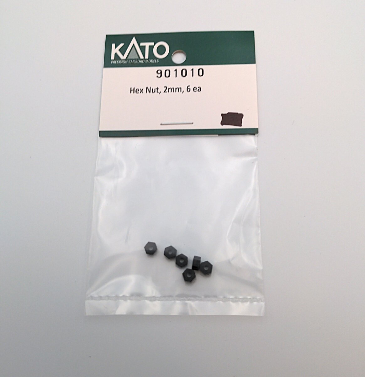 Kato 901010 Hex Nut, 2mm (Pack of 6)