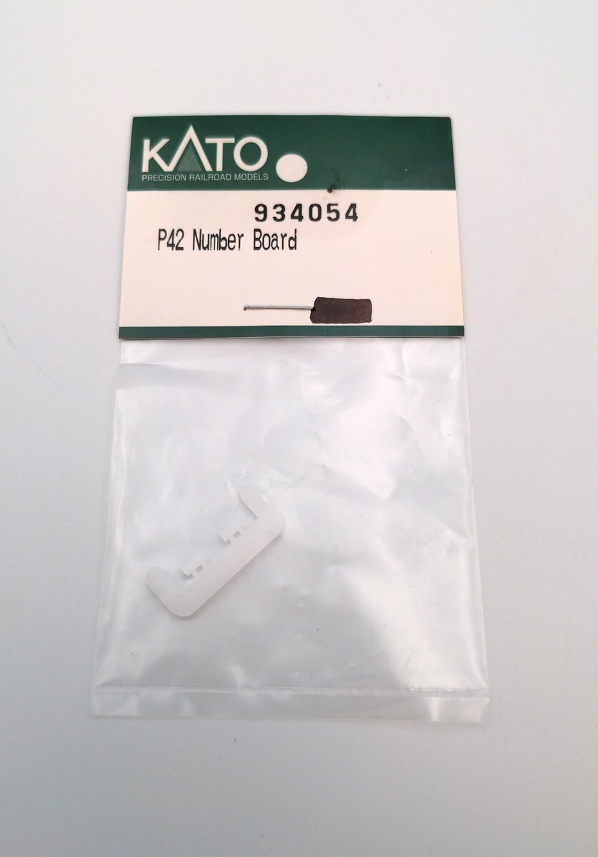 Kato 934054 N Scale P42 Number Board