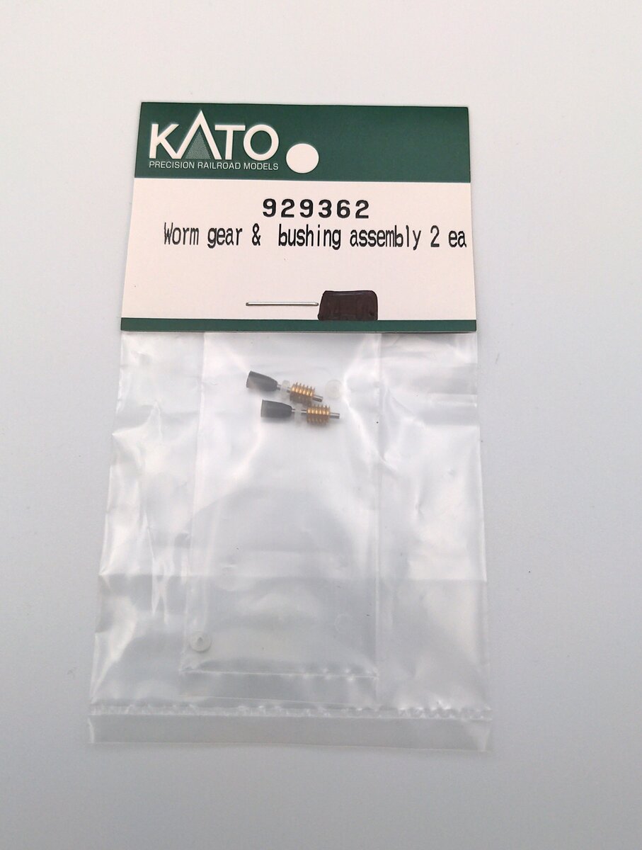 Kato 929362 N Worm Gear & Blushing Assembly (Pack of 2)