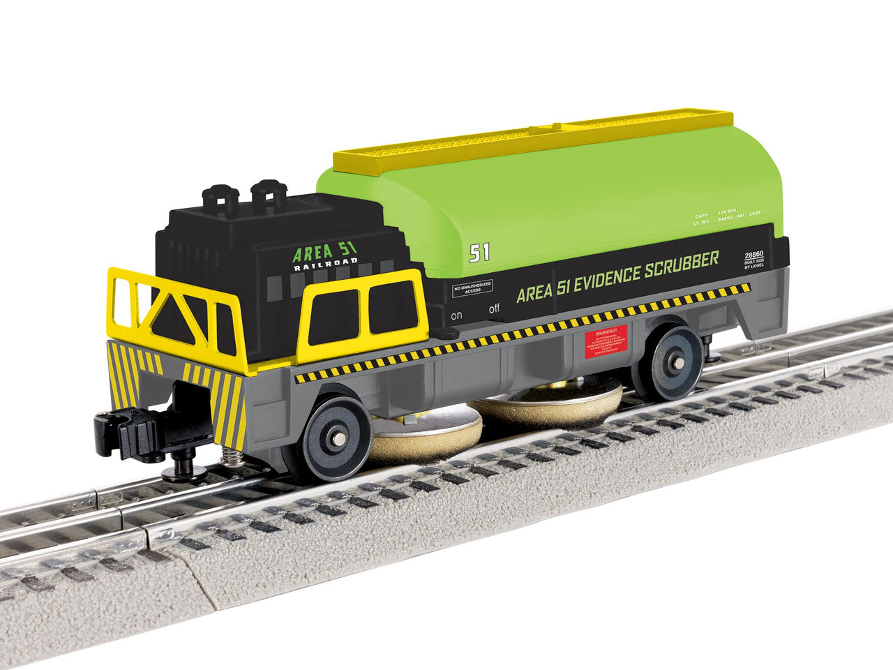 Lionel 2528860 O Track Cleaning Car