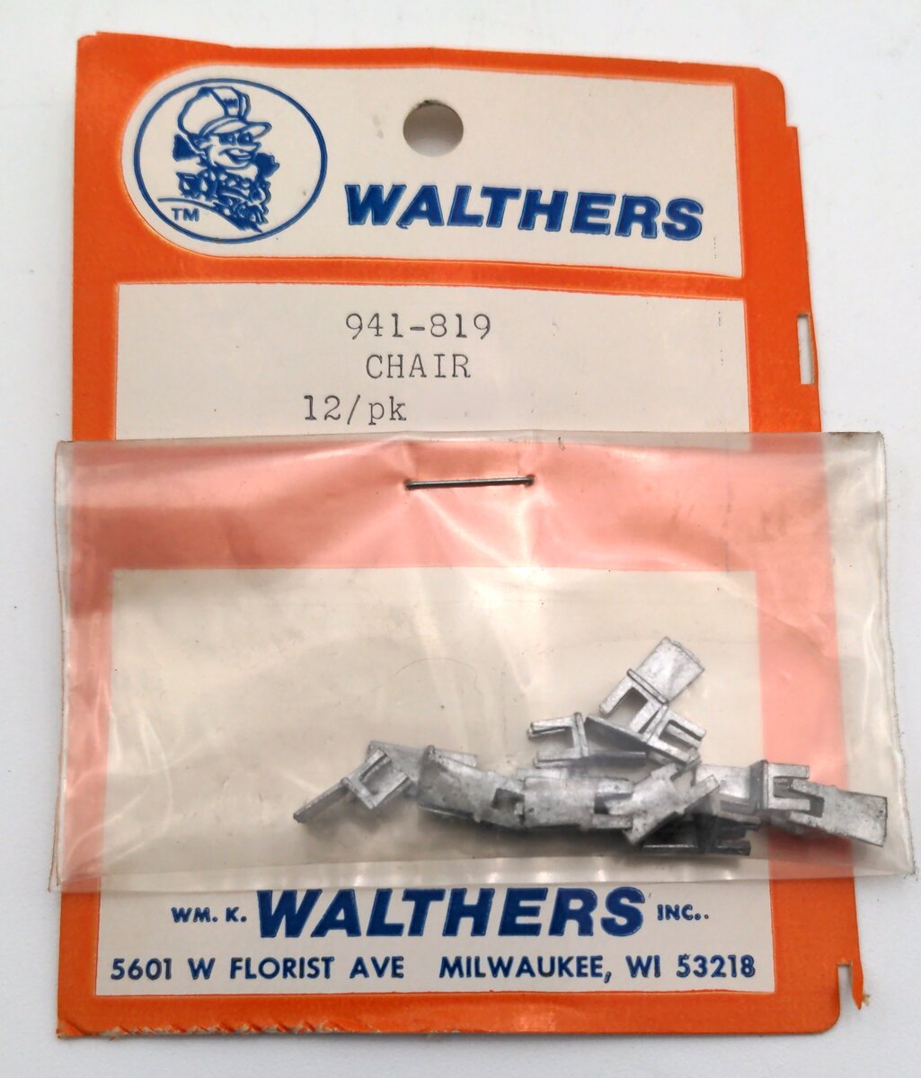 Walthers 941-819 Chair 12/pk