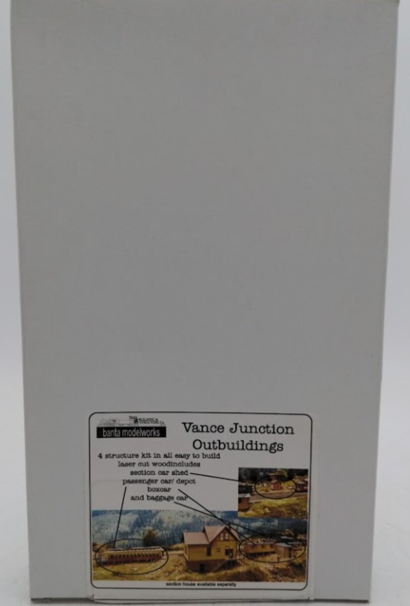 Banta Model Works bmw-135 HO Scale Vance Junction Outbuildings Kit