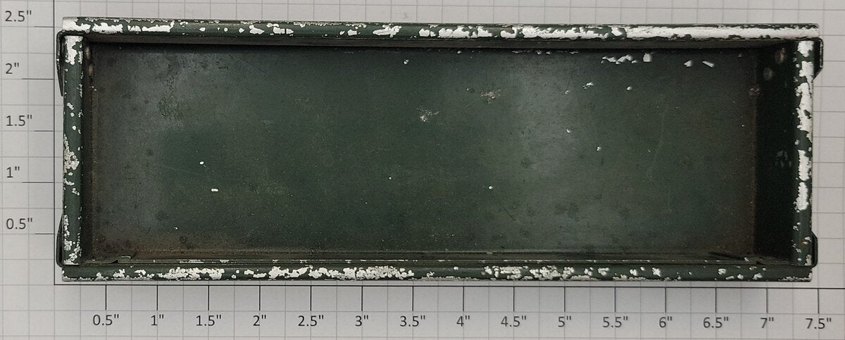 Lionel 3459-5 Prewar Green Dump Car Tray with Door