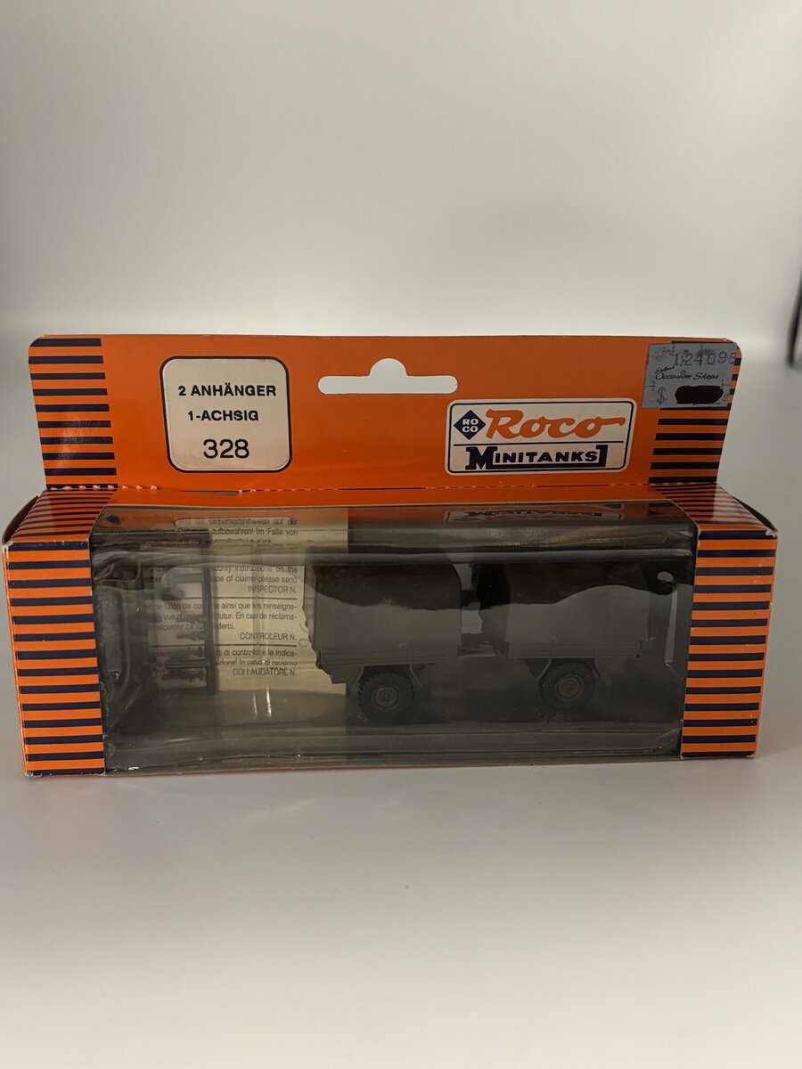 Roco MiniTanks 328 HO 2 Army Trailers
