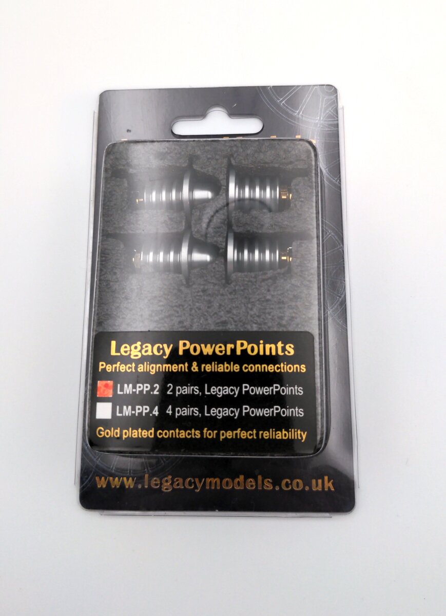 DCC Concepts LM-PP.2 PowerPoints Baseboard Dowels (Pack of 2)