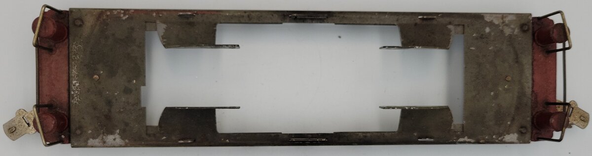 American Flyer 4677-2 Wide Gauge Prewar Gray Electric Loco Frame w/ Trim