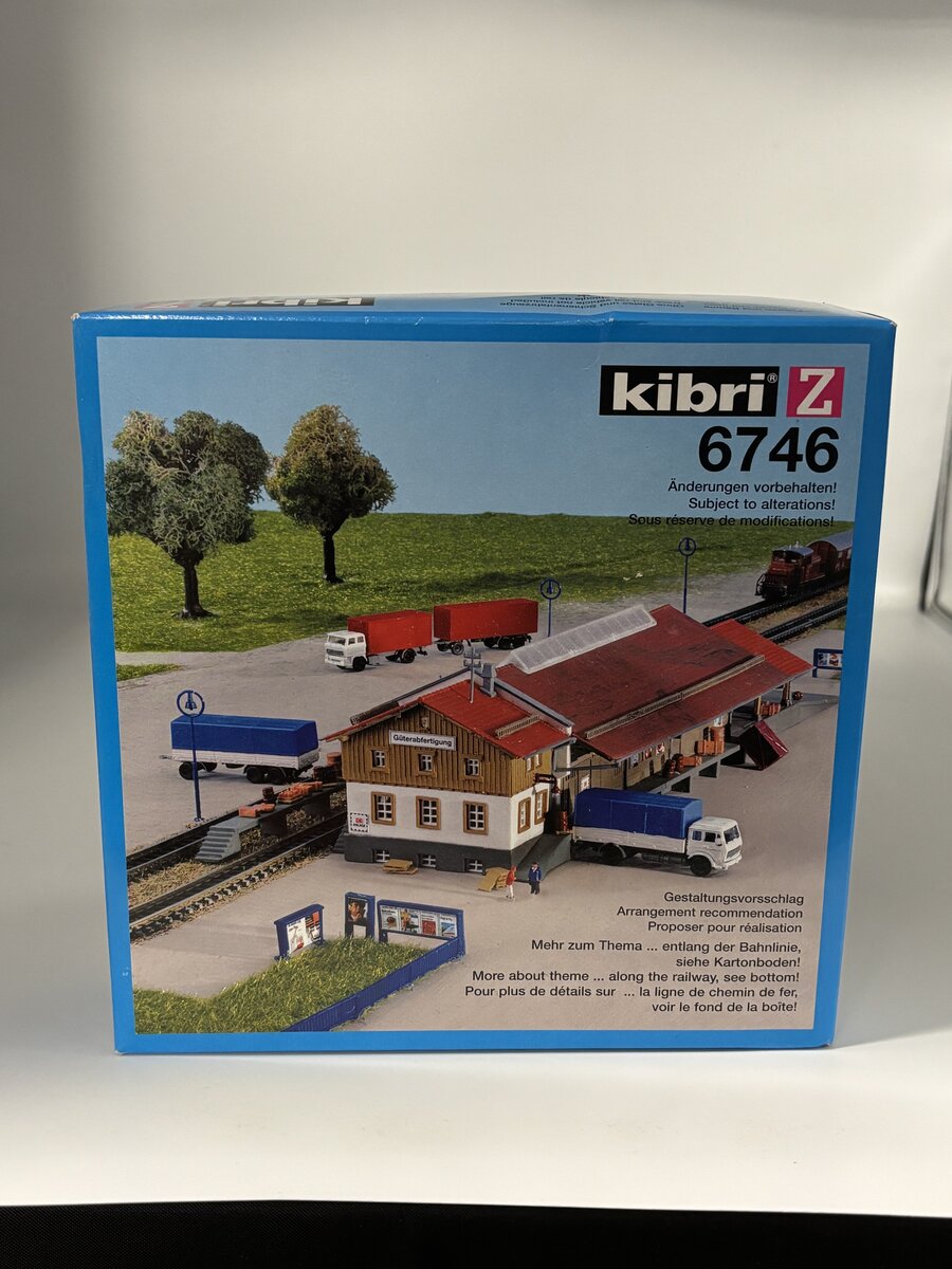 Kibri 6746 Z Freight Depot Build Kit