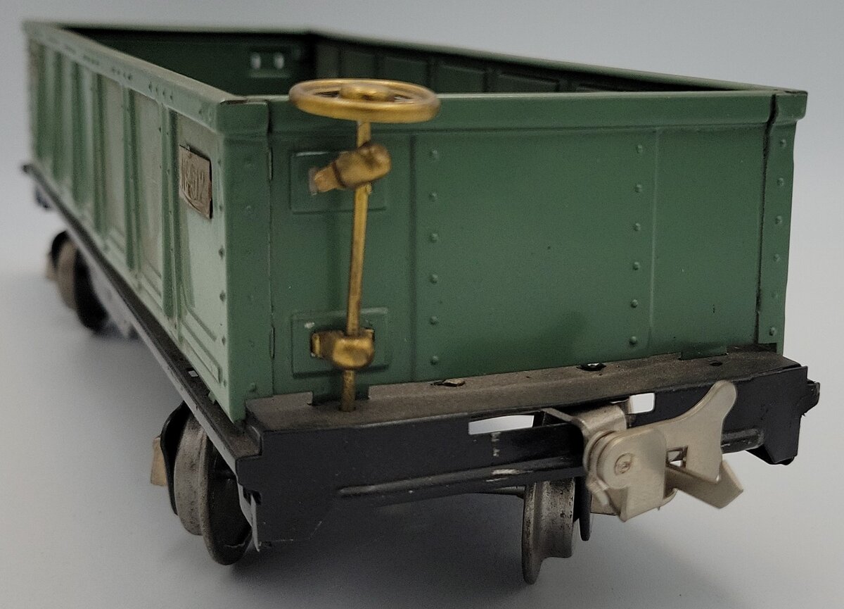 Lionel 512 Prewar O Gauge Light Green Gondola