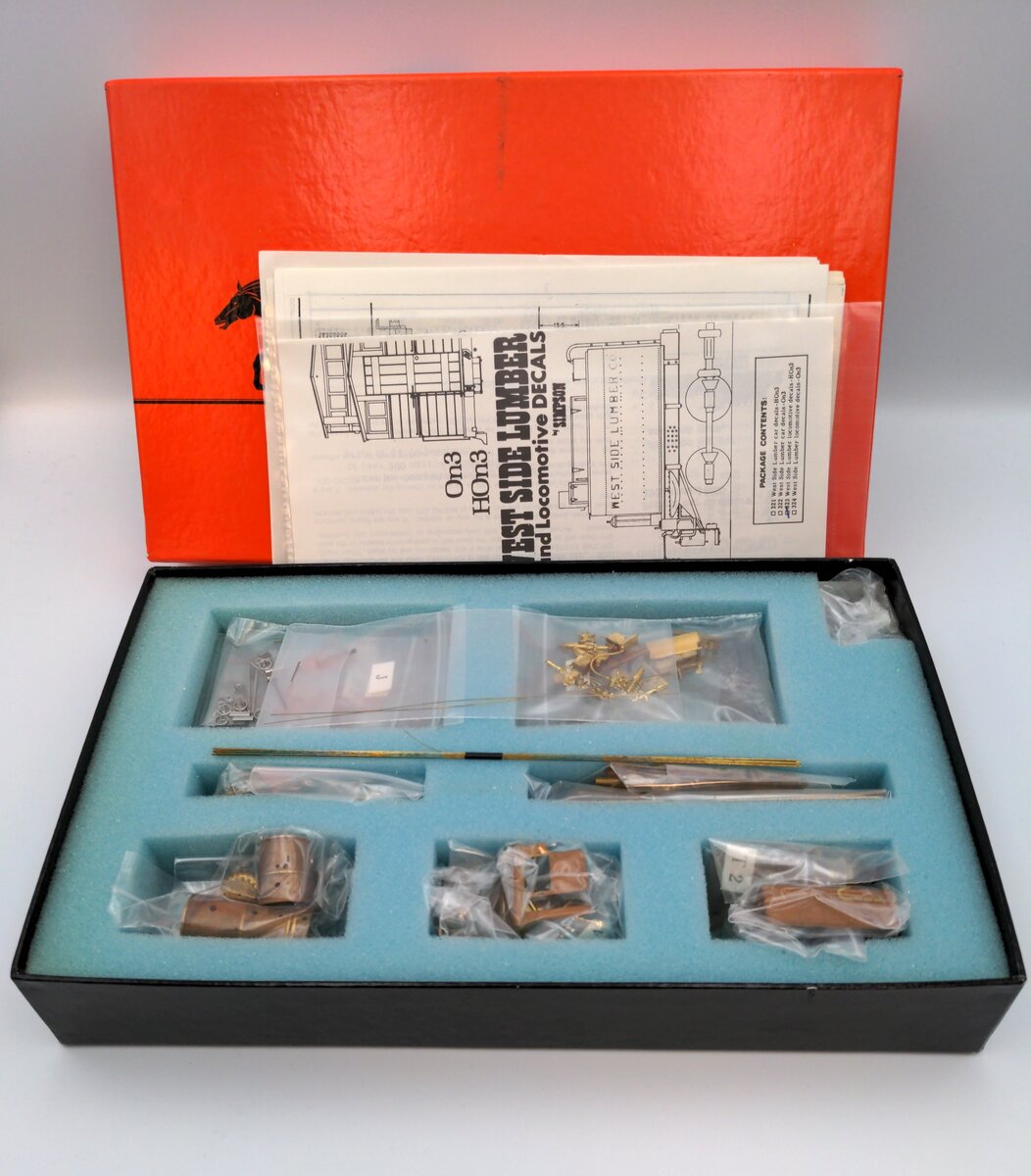 Iron Horse PK-21 HO 70-Ton Shay 3-Truck Kit