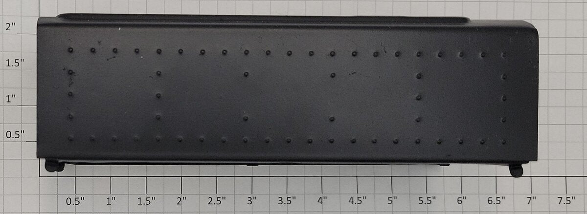 Lionel 1654W-6 Whistle Tender Shell without Lettering
