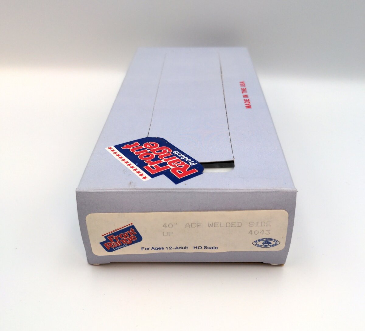 Front Range 4043 HO 40' ACF Welded Side Union Pacific Boxcar Kit