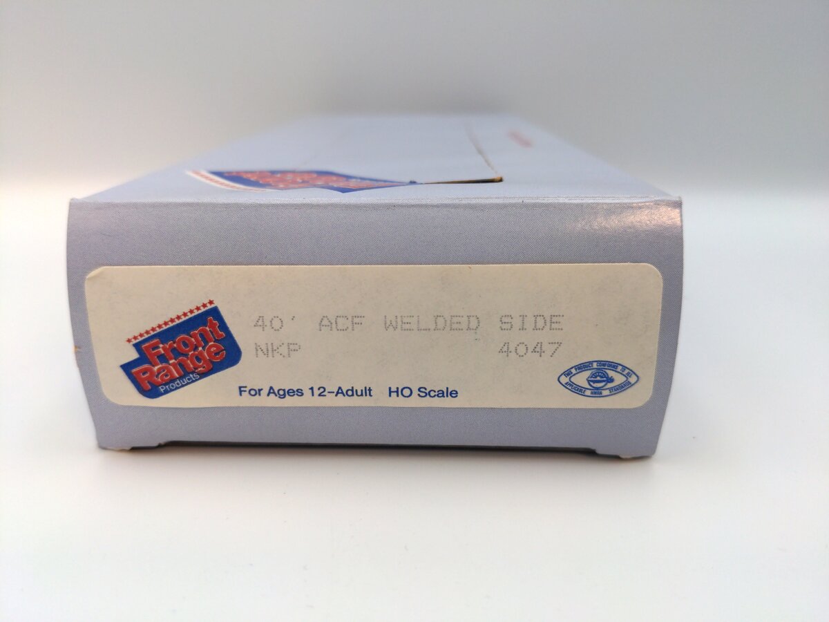 Front Range 4047 HO 40' ACF Welded Side NKP Box Car Kit
