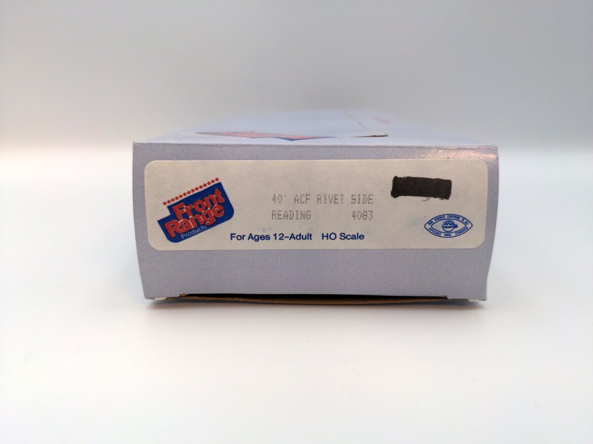 Front Range 4083 HO 40' ACF Rivet Side Reading Box Car Kit