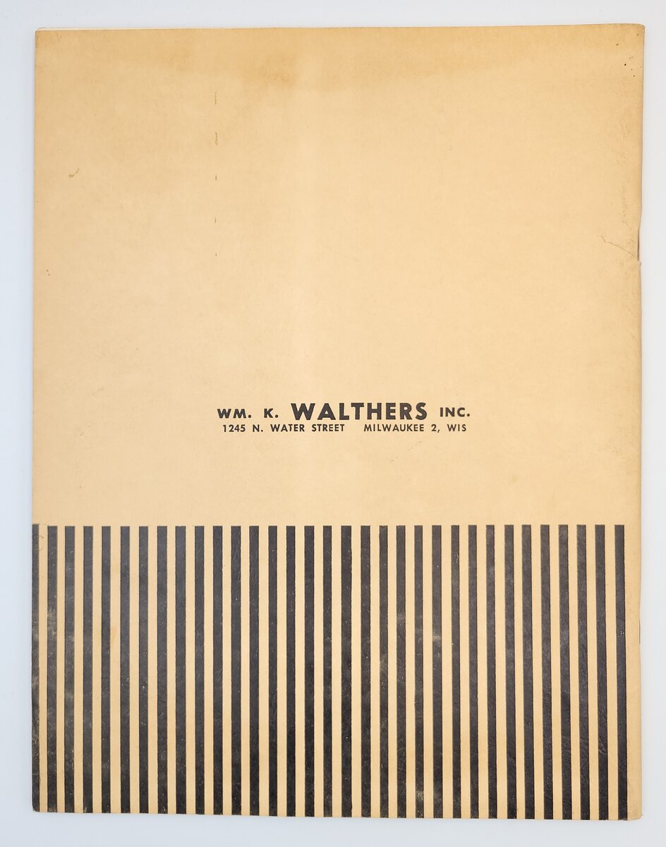 Walthers 1966-A 1966 O Scale Catalog & Reference Manual