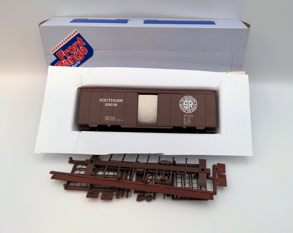Front Range 4084 HO 40' ACF Rivet Side SR Boxcar Kit
