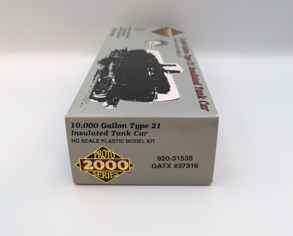 Proto 2000 920-31535 HO 10000 Gallon Type 21 Insulated Tank Car Kit #37316