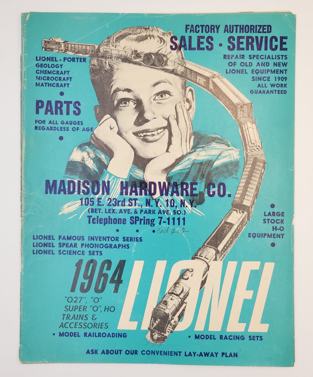 Lionel 1964-A Lionel 1964 Consumer Catalog