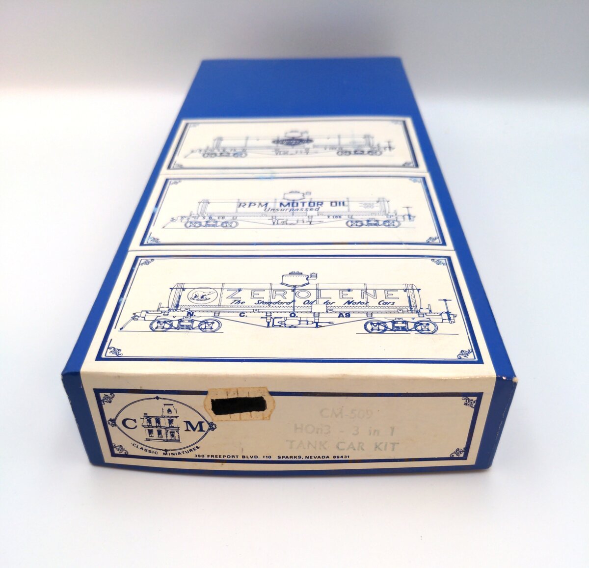 Classic Miniatures CM-509 HOn3 3 in 1 Tank Car Kit