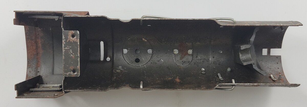 Lionel 249E-5 Prewar Gunmetal Steam Boiler and Cab Shell with Trim
