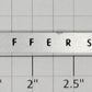 American Flyer 961-1 S Scale Passenger Car "961 Jefferson" Nameplate