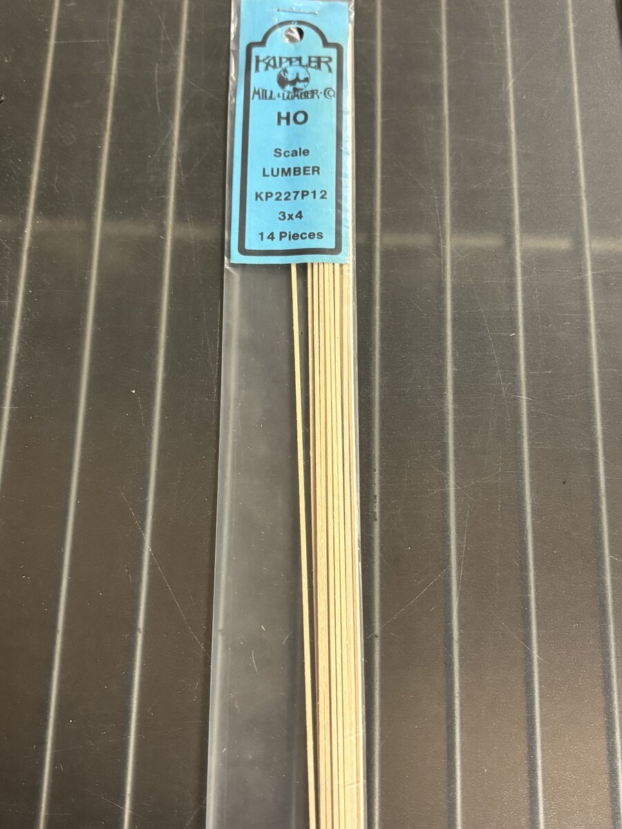 Kappler HO 3x4 Lumber 14 Pieces