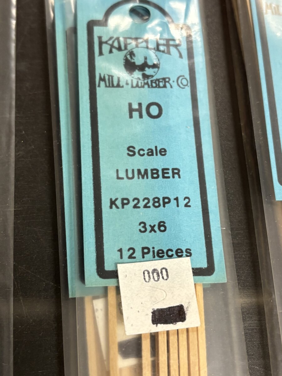 Kappler HO 3x6 Lumber 12 Pieces