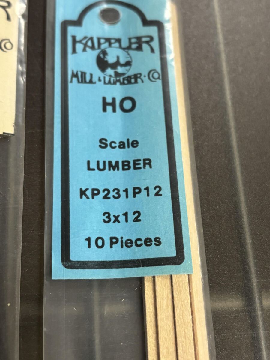 Kappler HO 3x12 Lumber 10 Pieces