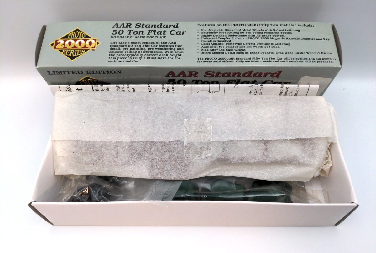 Proto 2000 31449 HO Scale M&StL AAR Standard 50 Ton Flat Car with Load Kit